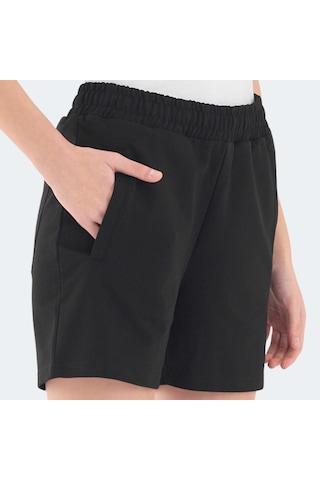 Slazenger RAMLAH I Kadın Cepli Siyah Şort