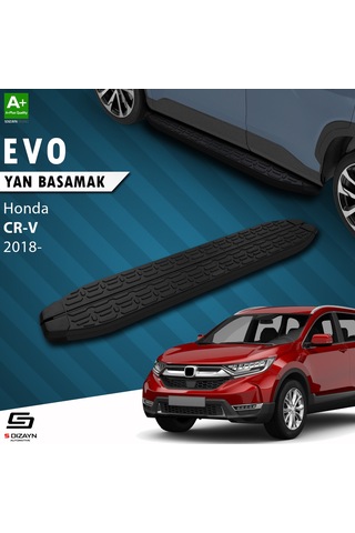 S-dizayn Honda Cr-v 5 Evo Siyah Yan Basamak 173 Cm 2018 Üzeri