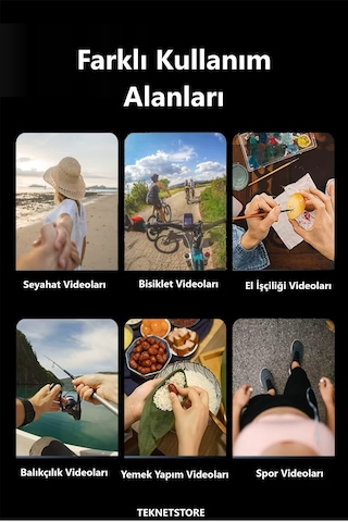 Boyun Askılı Manyetik Telefon Tutucu Youtuber / Tiktok / Kalıcı Makyaj / Vlog / Pov Video Çekim