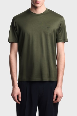 Emporio Armani Erkek T Shirt Em005491 Af24839 U8121 Haki Haki