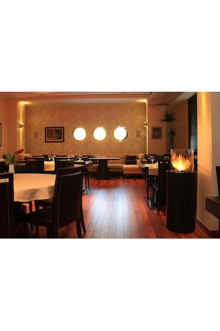 Starfire Torch Bioethanol Taşınabilir Şömine Siyah