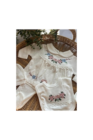Baby Zuhu 5 Parça Kutulu Yenidoğan Seti Bej Bej