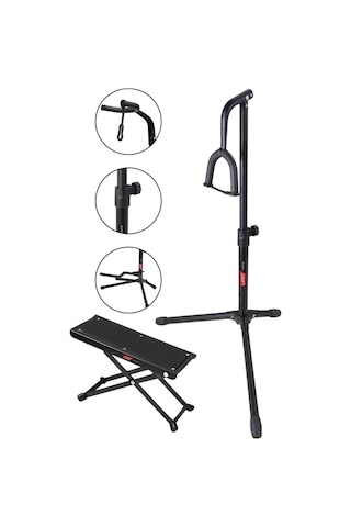 Lastvoice Gtr-01PD Enstrüman Gitar Standı Sehpası + Ayaklık + Pena