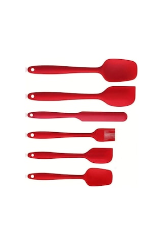 Periboia 6 Lı Set Yanmaz Yapışmaz Mutfak Pasta Slikon Yumurta Fır