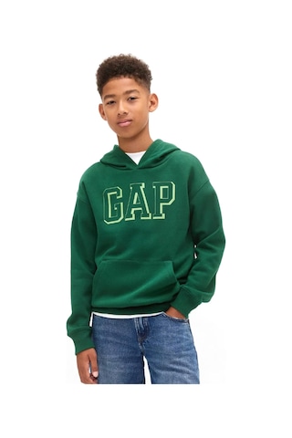 Gap V-frch Logo Çocuk Sweatshirt YESIL