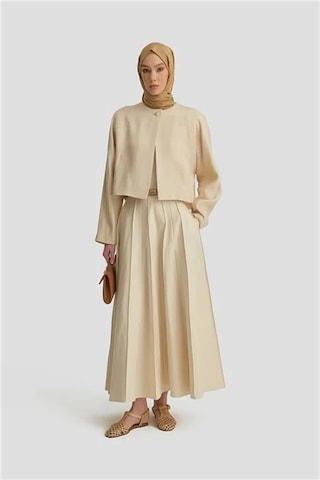 Armine Elişi Dikişli Ceket 25y5903 Aytaşı Krem