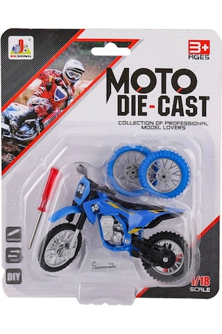 Kzl-ds927 Motorsiklet Dıy Tornavidalı 1:18 -kızılkaya Oyuncak