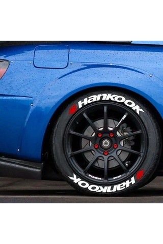 Lastik Yazısı 4 Adet 2.5 Cm Oto Lastik Stickerı Arması Bombtire