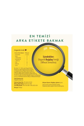Kids Organik Irmik 3'lü 8683347032730