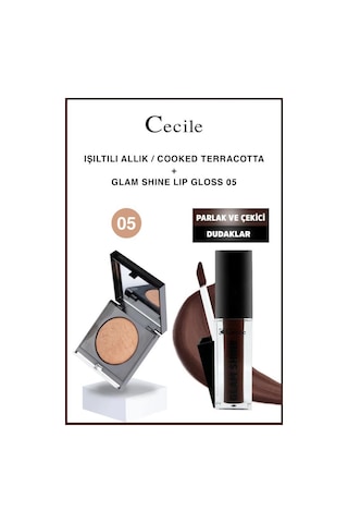 Cecile Işıltılı Yanaklar Ve Parlak Çekici Dudaklar Serisi 05-05