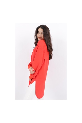 Soul By Loreen Loreen 20493-22y Kadın Tunik LOREEN-20493-R4694 Kırmızı