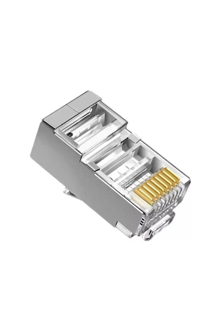 Primex Px-cat660 Metal Cat6 Jak, Rj45 Metal Konnektör, Cat6 Plug Metal 100 Lü Paket