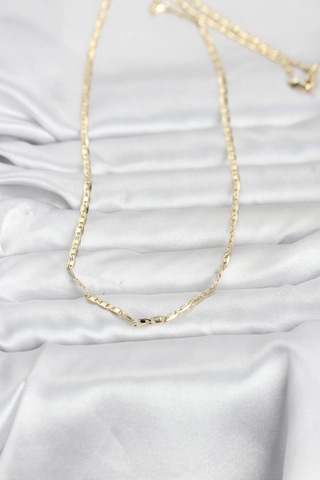 Mey Najmaddin Cm 14k Gold Renk Gemici Zincir Model 60 Cm Kadın Kolye Najmaddin Altın