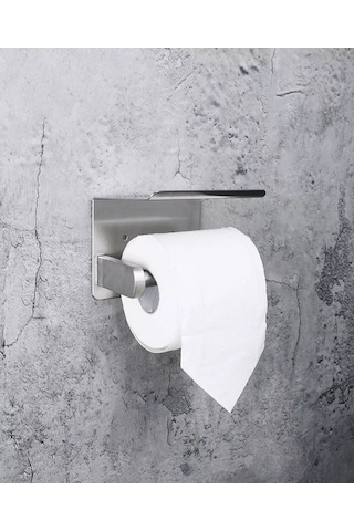 Valemı's Raflı Tuvalet Kağıdı Tutucu 235830941 Krom