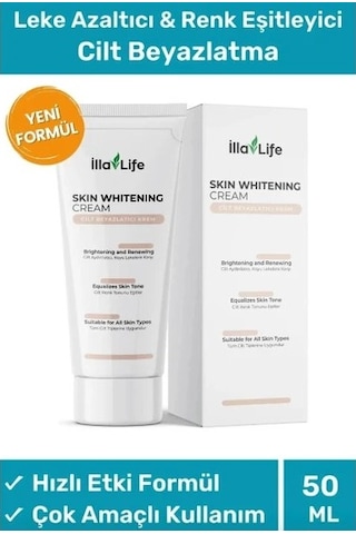 İlla Life Cilt Beyazlatıcı Leke Kremi 50 ML