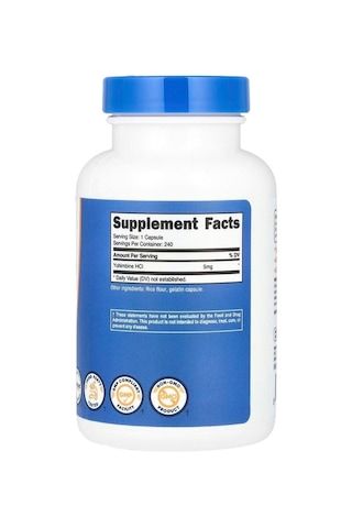 Nutricost Yohimbin.e Hcl 5 Mg240 Kapsül