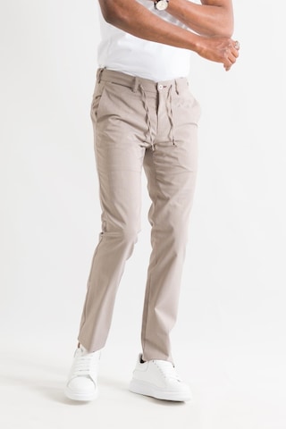 Ecer Slimfit Beli Lastikli İplikli İnce Yazlık Kumaş Jogger Pantolon 001