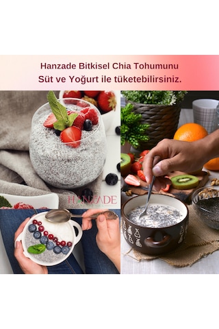 Hanzade Bitkisel Chia Tohumu 1 KG