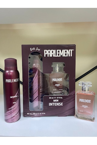 Parlement Intense Erkek Parfüm EDT 50 ML + Intense Erkek Sprey Deodorant 150 ML