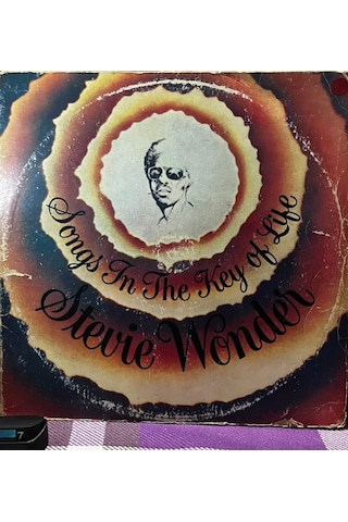 Stevie Wonder - Songs In The Key Of Life Tamla / Melodi Plak 2lp + 7" Ep - Turkey Press