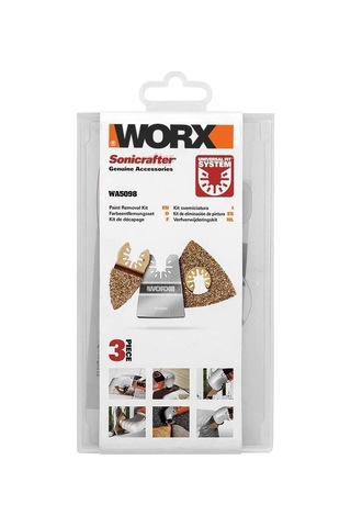 Worx Wa5098 3 Parça Universal Harç Zımparası Ve Raspalama Aksesuar Seti Fr Wa5098