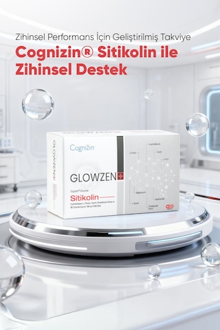 Glowzen+ Cognizin Sitikolin Kapsül 60 Kapsül