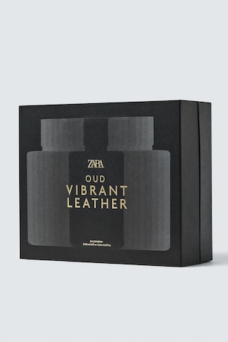Zara Oud Vıbrant Leather Set Edp 100 Ml 3.4 Fl.oz + 60 Ml 2.03 O.z Çiçek - Odunsu