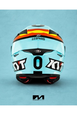 Kyt Tt-revo Kask Leopard Edıtıon Trıcolore Çok Renkli