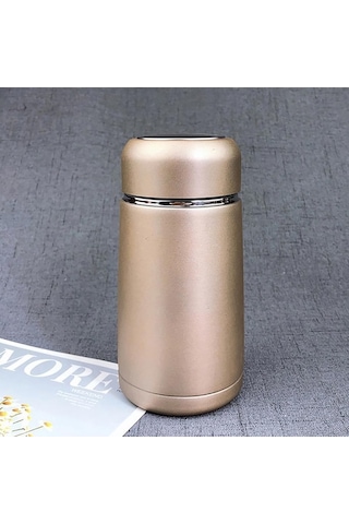 Novahub 300ml Vakumlu Seyahat Matarası Paslanmaz Çelik Yalıtımlı Su Şişesi Gümüş Gümüş