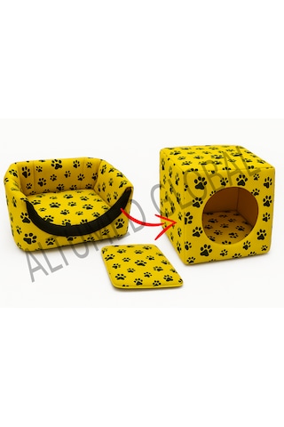 3 Fonksiyonlu Kedi Köpek Evi