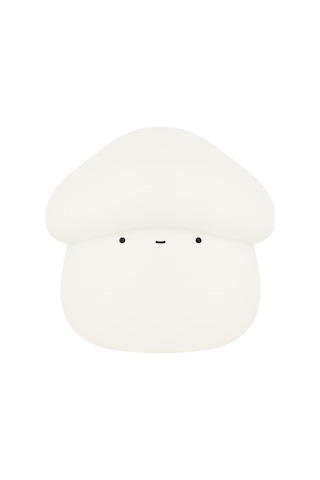 Reedark Silikon Mantar Gece Lambası: Dokunarak Aç/kapat, 15/30 Dakika Gecikmeli Kapatma, 2 Seviye Parlaklık, 2600k Islak Beyaz Işık, 1w Beyaz