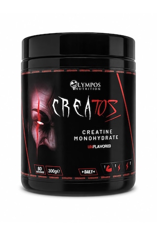 Creatos Kreatin Monohidrat 300gr 60 Servis Aromasız