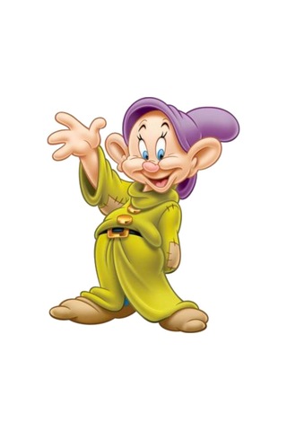 Disney Orjinal Pamuk Prenses Ve 7 Cüceler Dopey Minifigürü Dıs161