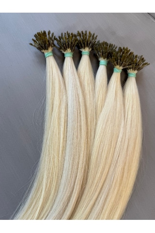 Professional Platin 0.8 Gr Keratinleri 8 Ton 50 Adet 80 Cm Platin
