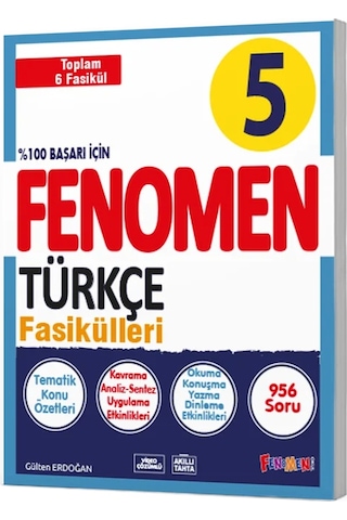 Fenomen 5. Sınıf Türkçe Fasikülleri Seti Fenomen Yayınları Fenomen 5. Sınıf Türkçe Fasikülleri Seti Fenomen Yayınları
