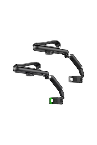 Soulader Pratik Ve Şık Döner Mekanizmalı Araç İçi Telefon Tutucu, Güvenli Ve Kullanışlı Cep Telefonu Askısı Siyah