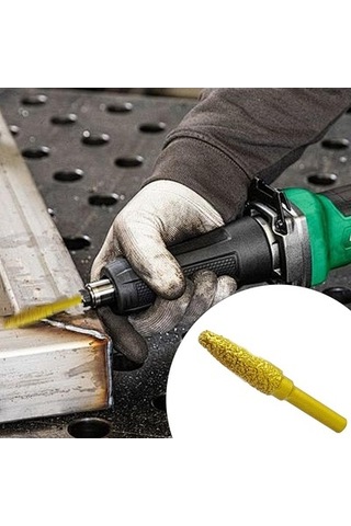 Lijinxu Magideal Elmas Taşlama Kafası Çapak Matkap Ucu 60 Mm Uzun 6 Mm 10 Mm