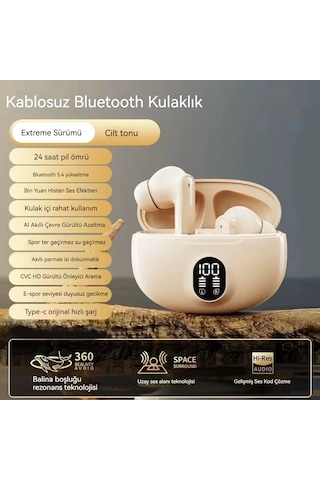 Aurora Kablosuz Mavi Kulaklıklar İyispor Gürtü Azaltma Kalitesine Sahiptir.