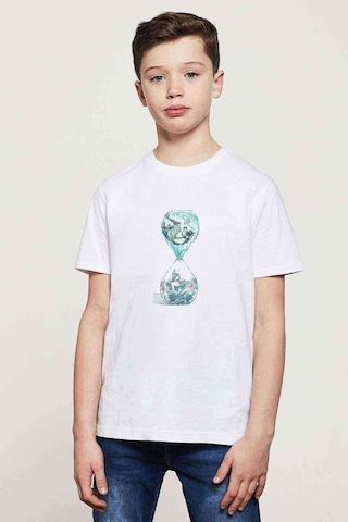Tshirthane Anime Fairy Tail Glass Guild Emblem Baskılı Unisex Çocuk Beyaz T (534799331)