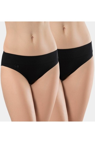Türen Kadın Beli Lastikli Likralı 2'li Pamuklu Bikini Külot 001