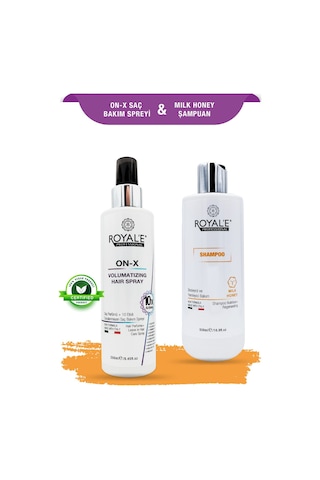 Royale Professional Bakım Etkili Besleyici Saç Parfümü 250 Ml + Milk Honey Şampuan 500 Ml