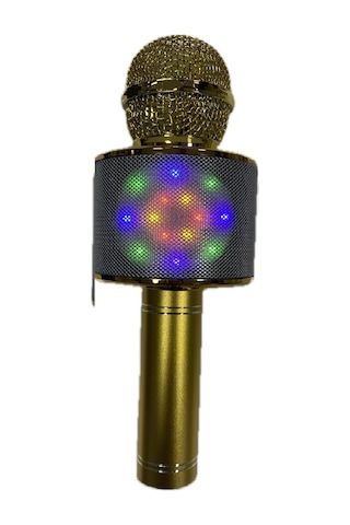 Ws-858l Led Işıklı Bluetooth Hoparlörlü Karaoke Mikrofon