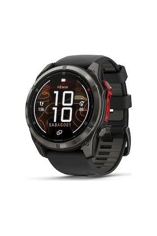 Garmin Fenix 8 - 51 MM Microled Sapphire Silikon (Distribütör Garantili)