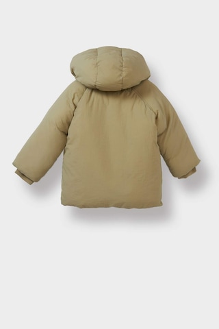 Defacto Kız Bebek Kapüşonlu Mont C5301a525augn497 Yeşil