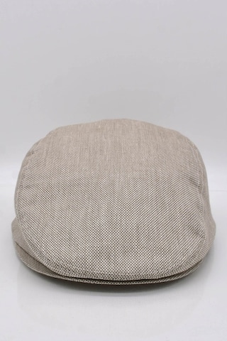 Külah Erkek Bej Kasket Cotton Irish Flat Cap Şapka-Bej-Standart