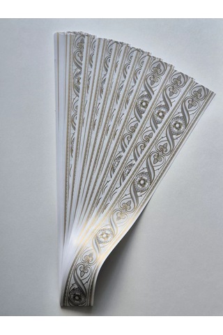 Art-design Kağıt Perde Kenar Şeridi 4 Cm Dar Sesli Şerit 183367508