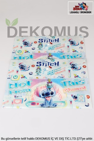 Dekomus İle Yeni Sezon Lisanslı Stıtch Tekli Çıtçıtlı Dosya