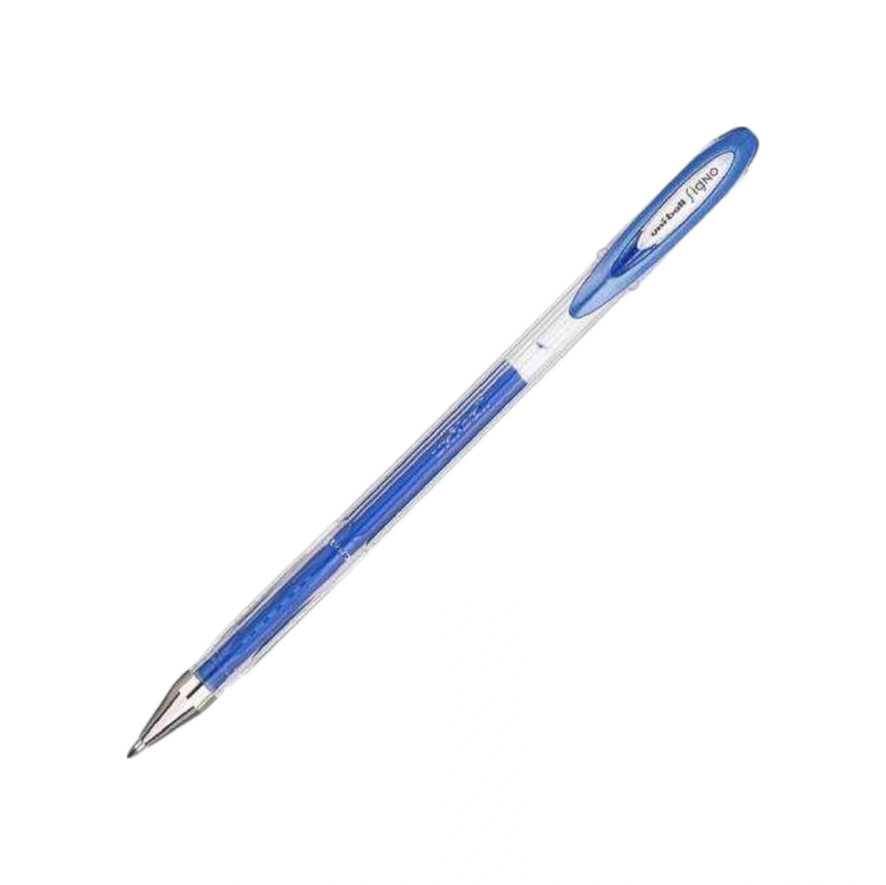 Uniball Signo Noble Metal 0.8 Jel Kalem Mavi Üç Adet Mavi