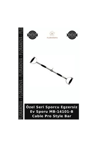 Özel Seri Sporcu Egzersiz Ev Sporu Mb-14101-b Cable Pro Style Bar