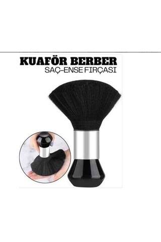 Smp Berber Ense Fırçası Lüks Saç Kıl Temizleme Fırçası